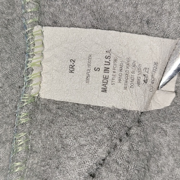 Vintage. Made in USA. KR-2. Fleece sweatpants. Men's size Small - Picture 2 of 13